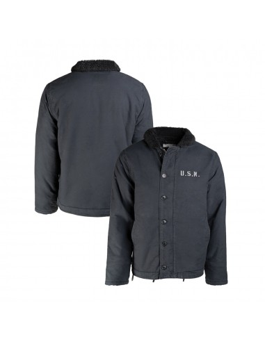 N1 US NAVY Deck jacket - Dark Blue - Dos vierge de votre