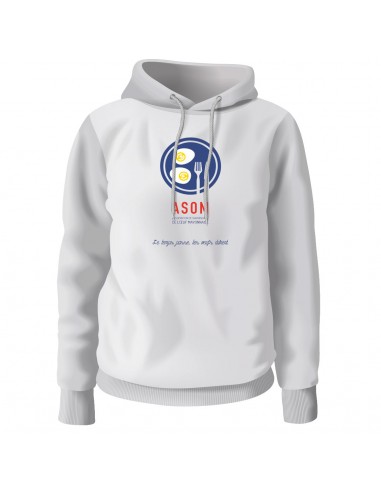 Hoodie blanc ASOM 50% de réduction en Octobre 2024