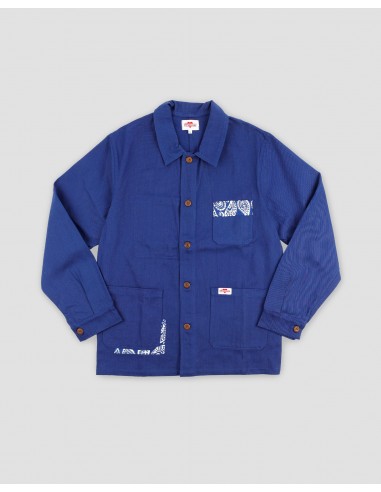 WORK JACKET - Blue les muscles