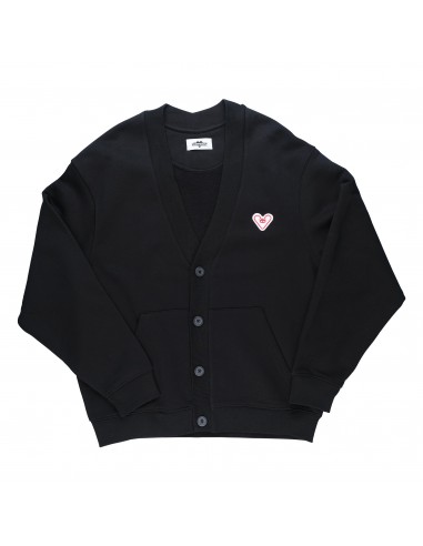 CARDIGAN PATCH - Black l'évolution des habitudes 