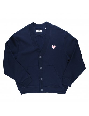 CARDIGAN PATCH - Navy en stock