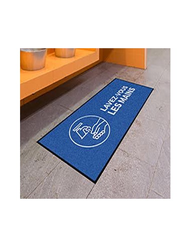 Tapis d’accueil personnalisé français