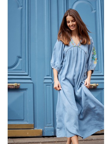 Robe Salome Chambray solde