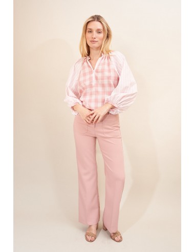 Pantalon YES 7374 Rose la livraison gratuite