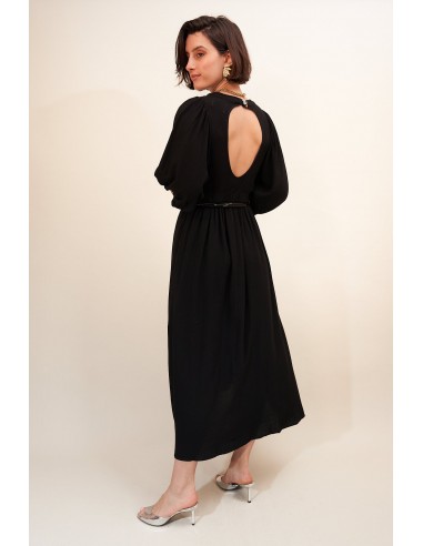 Robe Toscane Noire la colonne vertébrale