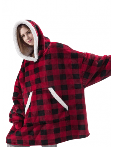 Pull Plaid Femme - Gif Rouge et Noir Toutes les collections ici