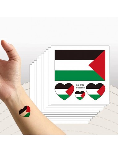 Tatouage Palestine sur le site 