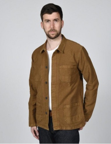 Veste - GASPARD MOLESKINE CAMEL de pas cher