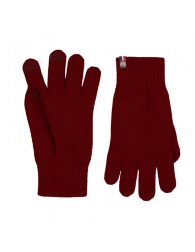 Gants Tactiles - PERINNE BORDEAUX en linge