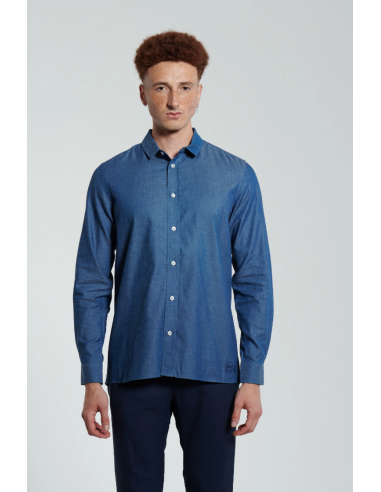 Chemise - Brodée Chambray Pour