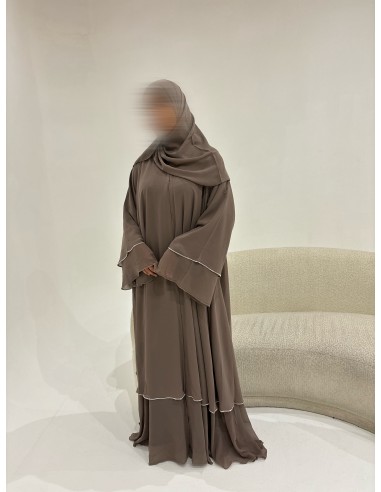 ABAYA MARYAM TAUPE une grave pollution 