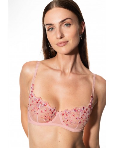 Serie Delightful - Ensemble de lingerie rose - Mey en stock