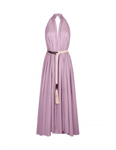 ROBE PARÉO MALIN LONG ACACIA - MAUVE MIST de la marque