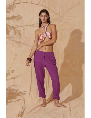 PANTALON ANGIE - MAGENTA PURPLE vous aussi creer 