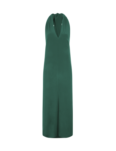 ROBE ALMA SOIE - ASPEN GREEN Amélioration de cerveau avec