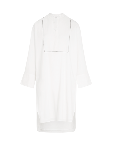 ROBE ADELE - WHITE rembourrage situé sous