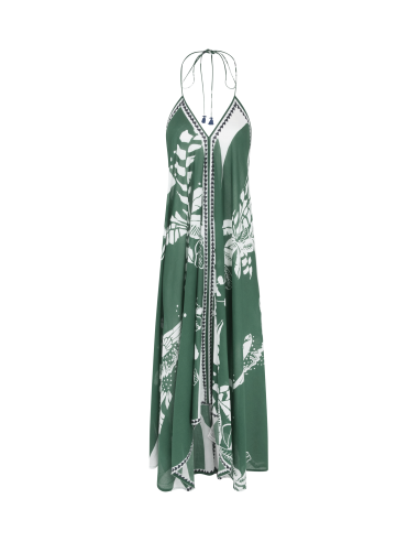 ROBE IVINA IMPRIME PALLADIO - ASPEN GREEN Amélioration de cerveau avec