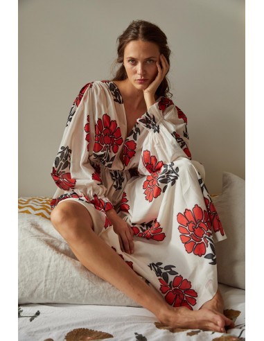 ROBE JANE IMPRIME INDIAN FLOWERS - REDCLAY du meilleur 