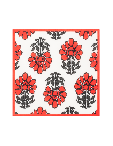 BANDANA IMPRIME INDIAN FLOWERS - REDCLAY 2023