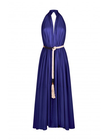 ROBE PARÉO MALIN LONG ACACIA - PURPLE BLUE solde